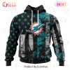 Los Angeles Rams Jersey For America 3D Hoodie