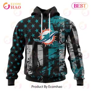 Miami Dolphins Jersey For America 3D Hoodie