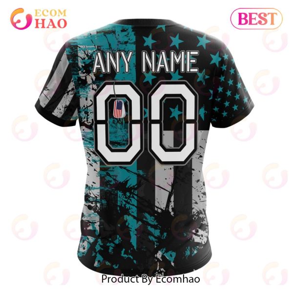 Miami Dolphins Jersey For America 3D Hoodie