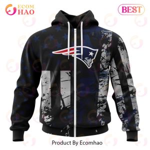 New England Patriots Jersey For America 3D Hoodie