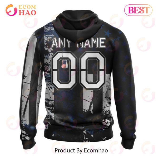 New England Patriots Jersey For America 3D Hoodie