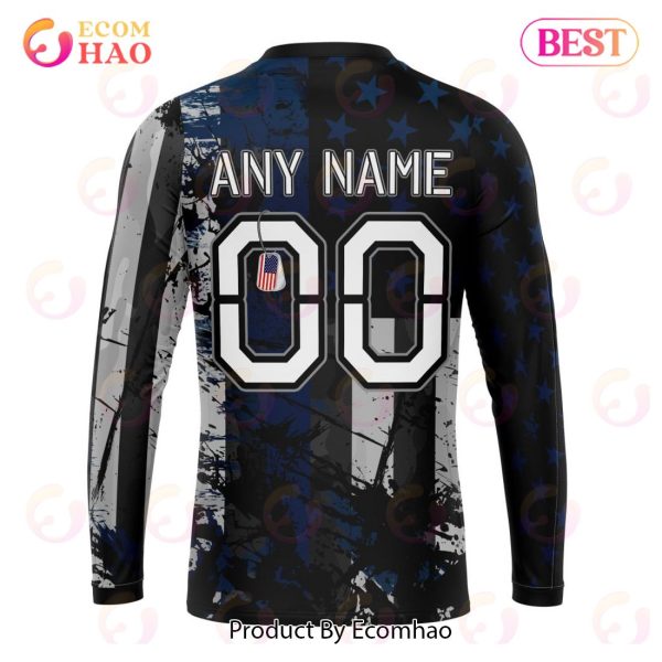 New England Patriots Jersey For America 3D Hoodie