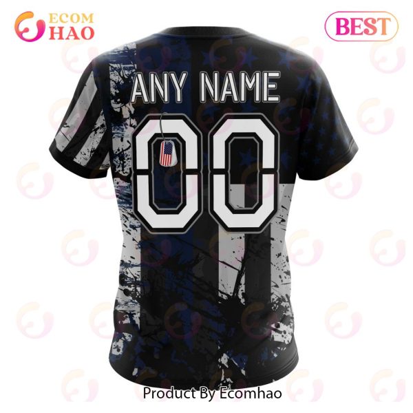 New England Patriots Jersey For America 3D Hoodie