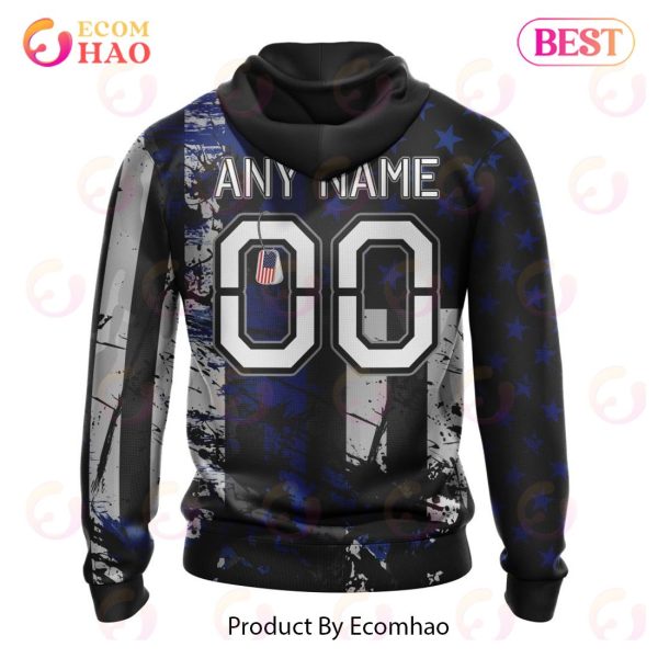 New York Giants Jersey For America 3D Hoodie