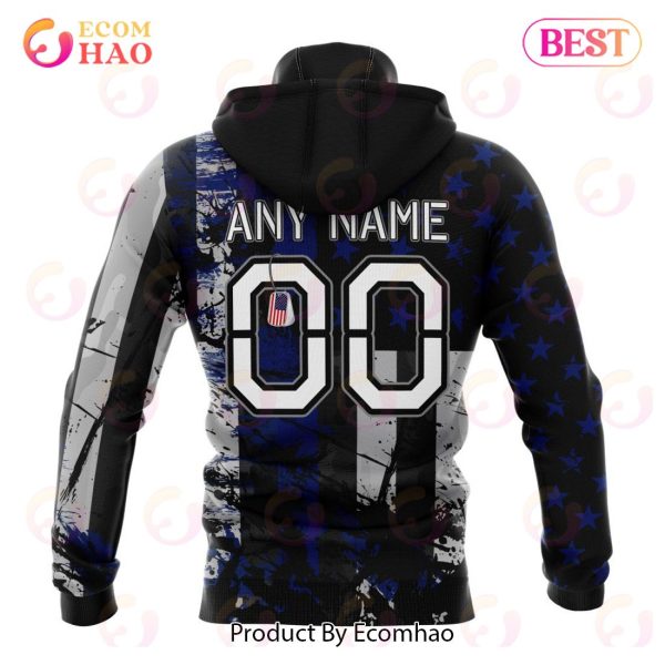 New York Giants Jersey For America 3D Hoodie