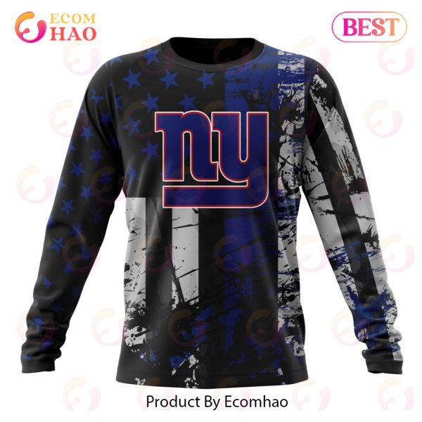 New York Giants Jersey For America 3D Hoodie