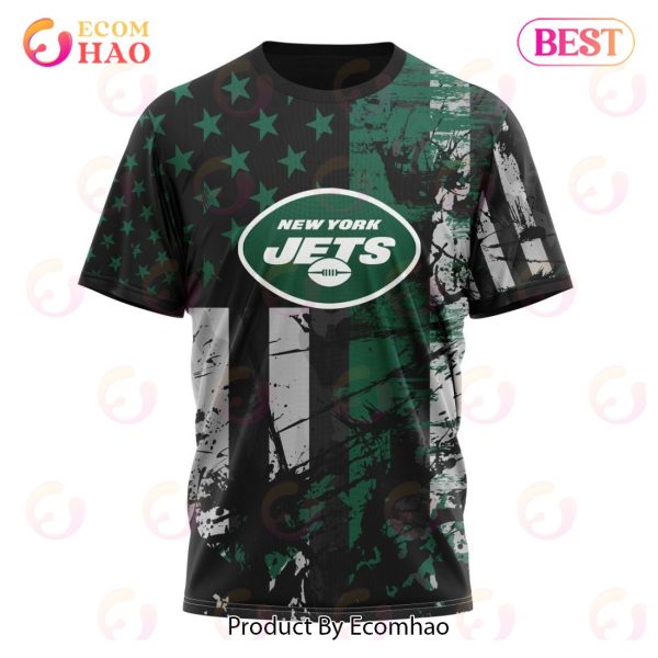 New York Jets Jersey For America 3D Hoodie