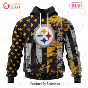 Pittsburgh Steelers Jersey For America 3D Hoodie