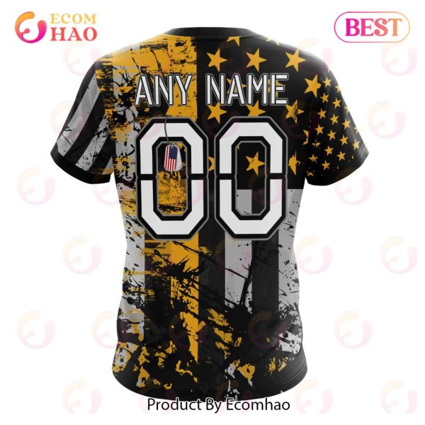 Pittsburgh Steelers Jersey For America 3D Hoodie