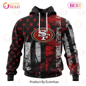 San Francisco 49ers Jersey For America 3D Hoodie