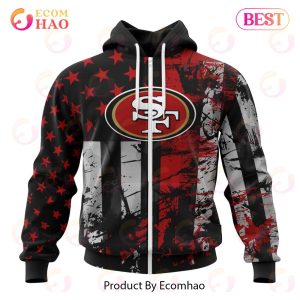 San Francisco 49ers Jersey For America 3D Hoodie