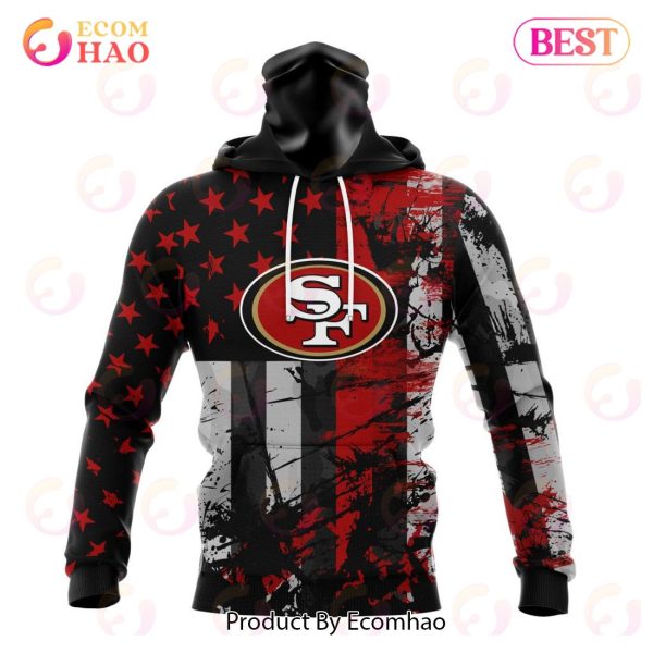 San Francisco 49ers Jersey For America 3D Hoodie