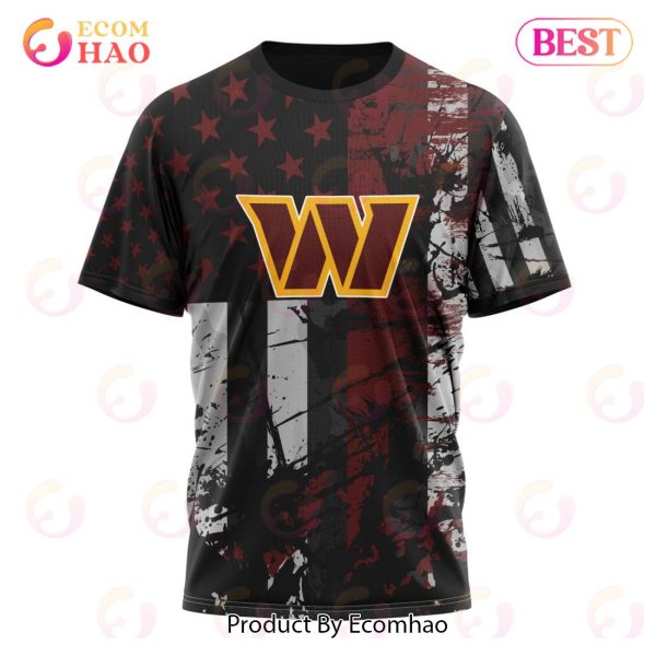 Washington Football Team Jersey For America 3D Hoodie
