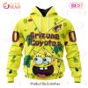 Boston Bruins Specialized With SpongeBob Concept 3D Hoodie Boston Bruins Specialized With SpongeBob Concept 3D Hoodie