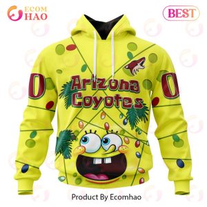 Arizona Coyotes Specialized With SpongeBob Concept 3D Hoodie