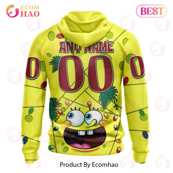 Arizona Coyotes Specialized With SpongeBob Concept 3D Hoodie