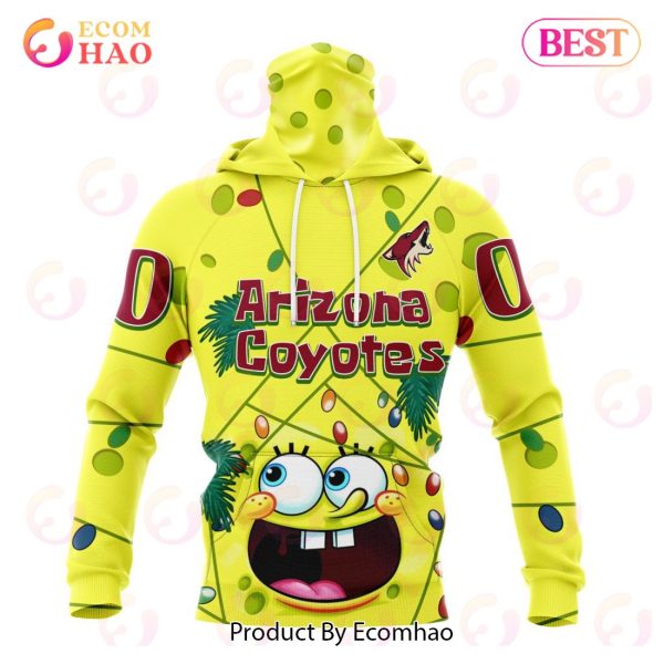 Arizona Coyotes Specialized With SpongeBob Concept 3D Hoodie