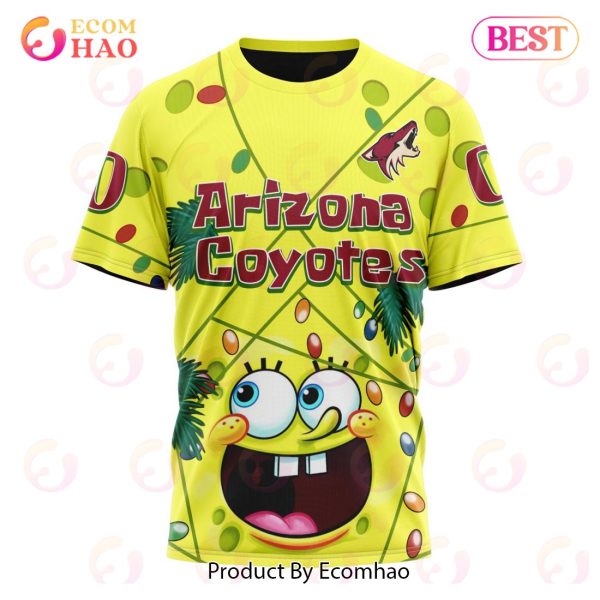 Arizona Coyotes Specialized With SpongeBob Concept 3D Hoodie
