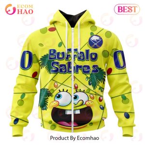 Buffalo Sabres Specialized With SpongeBob Concept 3D Hoodie