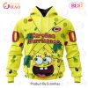 Chicago BlackHawks Specialized With SpongeBob Concept 3D Hoodie