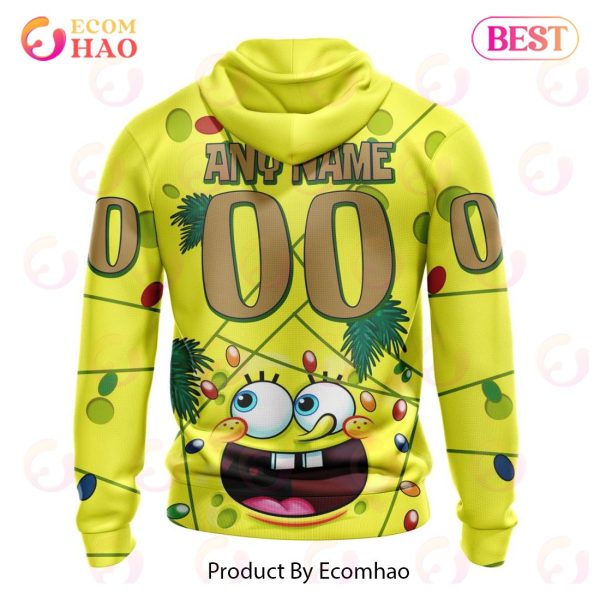 Florida Panthers Specialized With SpongeBob Concept 3D Hoodie