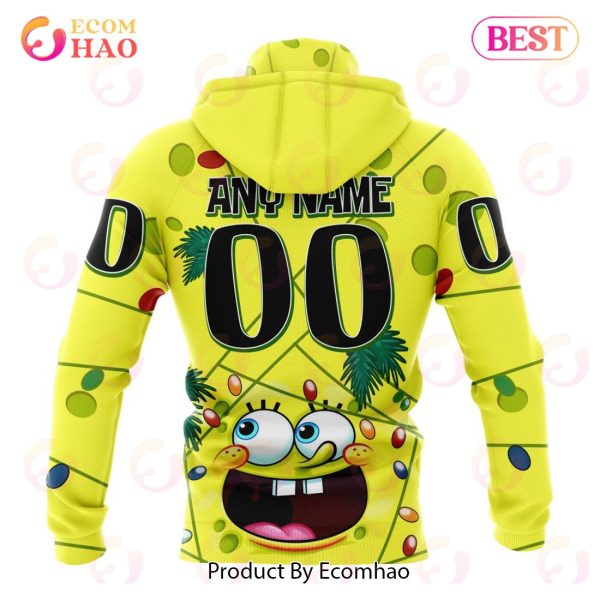 Los Angeles Kings Specialized With SpongeBob Concept 3D Hoodie