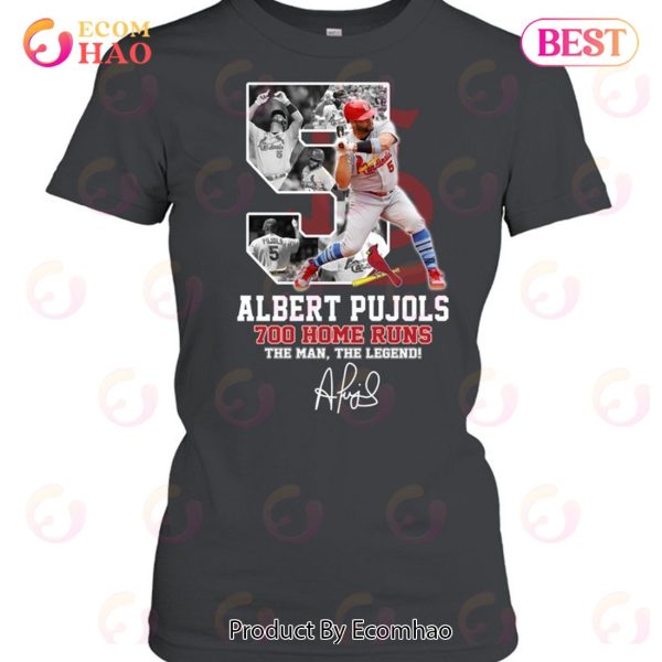 Albert Pujols 700 Home Runs Pujols St Louis Youth Unisex T-shirt