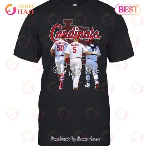 St. Louis Cardinals Wainwright Pujols Molina Signatures T-Shirt