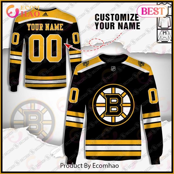 Personalized NHL Boston Bruins Jersey 2022 St. Patrick's Day