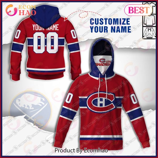 Personalize Special NHL 2022 Montreal Canadiens  Home Jersey 3D Hoodie