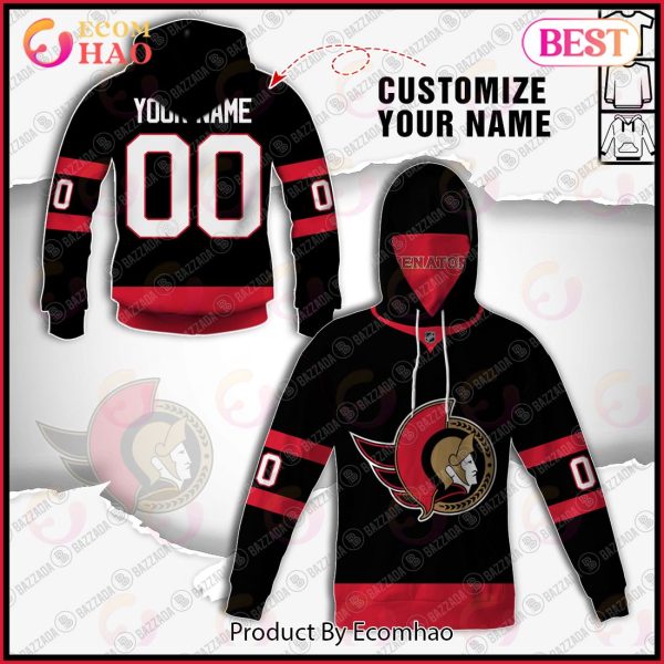 Personalize Special NHL 2022 Ottawa SENATORS Home Jersey 3D Hoodie