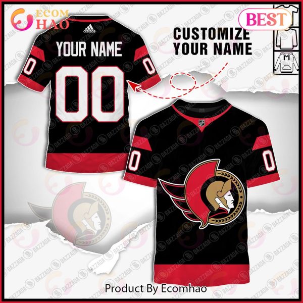 Personalize Special NHL 2022 Ottawa SENATORS Home Jersey 3D Hoodie
