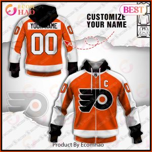 Personalize Special NHL 2022 Philadelphia Flyers Home Jersey 3D Hoodie