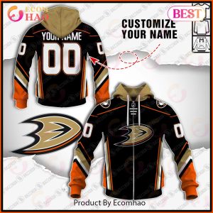 Personalize Special NHL Anaheim Ducks 2022 Home Jersey 3D Hoodie