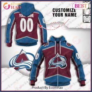 Personalize Special NHL Colorado Avalanche 2022 Home Jersey 3D Hoodie