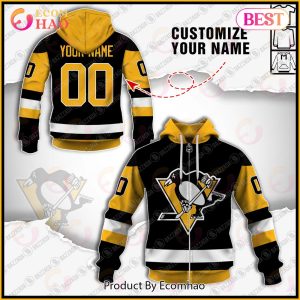 Personalize Special NHL Pittsburgh Penguins 2022 Home Jersey 3D Hoodie