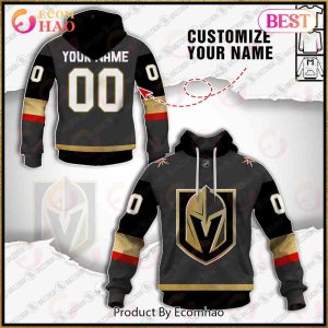Personalize Special NHL Vegas Golden Knights 2022 Home Jersey 3D Hoodie