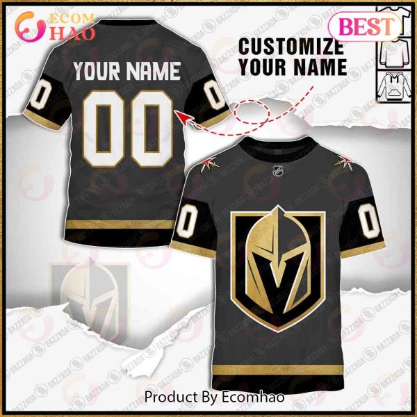 Personalize Special NHL Vegas Golden Knights 2022 Home Jersey 3D Hoodie