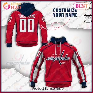 Personalize Special NHL Washington Capitals 2022 Home Jersey 3D Hoodie