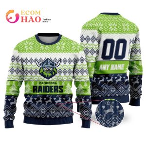 NRL Canberra Raiders Special Ugly Christmas Sweater