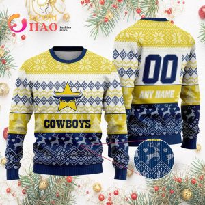 NRL North Queensland Cowboys Special Ugly Christmas Sweater