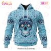 LIGA MX Chivas Guadalajara Special Sugar Skull Kits For Dia De Muertos 3D Hoodie
