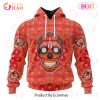 LIGA MX Club Puebla Special Sugar Skull Kits For Dia De Muertos 3D Hoodie
