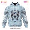 LIGA MX Club Santos Laguna Special Sugar Skull Kits For Dia De Muertos 3D Hoodie