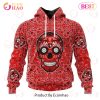 LIGA MX Cruz Azul Special Sugar Skull Kits For Dia De Muertos 3D Hoodie