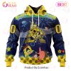 Boston Bruins Specialized Jersey With SpongeBob 3D Hoodie