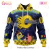 Buffalo Sabres Specialized Jersey With SpongeBob 3D Hoodie