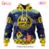 New York Rangers Specialized Jersey With SpongeBob 3D Hoodie