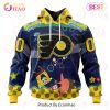 Ottawa Senators Specialized Jersey With SpongeBob 3D Hoodie