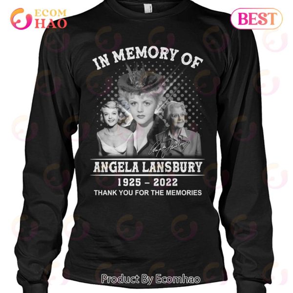 In Memory Of Angela Lansbury 1925 – 2022 Thank You For The Memories T-Shirt